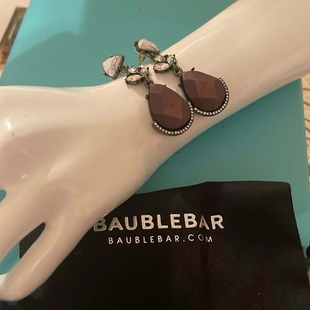 BAUBLEBAR - Long Dangle Earrings w/Crystals